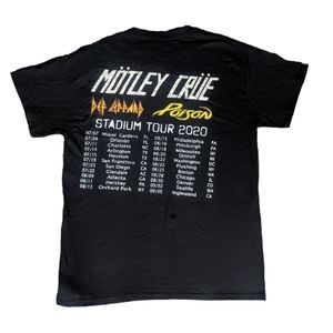 Motley Crue, Def Leppard, Poison T-shirt